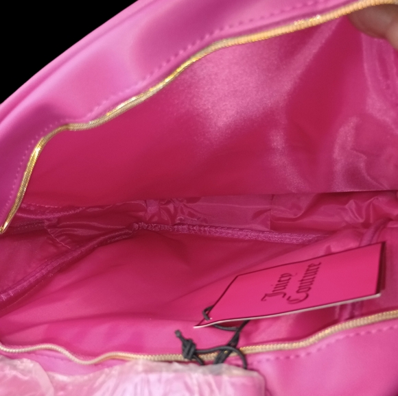 Juicy Couture NWT Hot pink Backpack - Picture 4 of 8